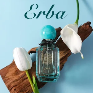 Custom Blue Glass Bottle 100ml Long Lasting Fruity Florals Fragrance Women’s Perfume Spray