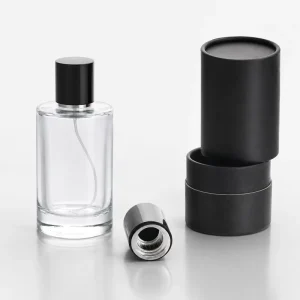 Custom CE Certified Women Men Luxury Crimp Perfume Bottle 30ml 50ml 100ml Clear Irregular Empty Glass Perfume Spray Bottle