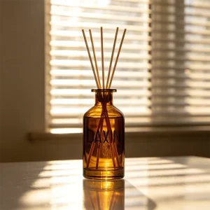 Custom Daxin Logo Diffuser Bottle Unique Luxury Frosted Glass Reed Diffuser Container 150ml Car Scent Diffuser Bottle