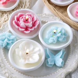Custom Elegant Orchid Candle Strong Fragrance Soy Wax Smokeless Natural Scented Candles for Home Decor Party Favors Wedding Gift