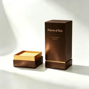 Custom Golden Luxury Perfume Gift Box Can Be Customized with logo Packaging for Cosmetics and High end Business Gift Boxes