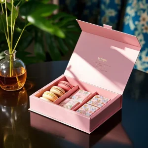 Custom High Quality Luxury Paper Box with Velvet Insert for Perfume Skincare Cosmetics Gifts with Magnetic Closure