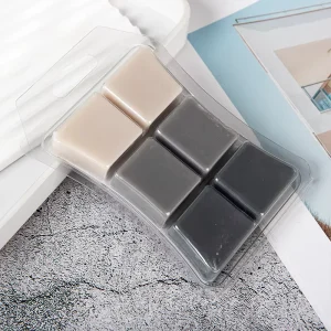 Custom High Quality Scented 90g Organic Soy Wax Melts Cubes Apple Cinnamon Fragrances Wax Melts Blocks