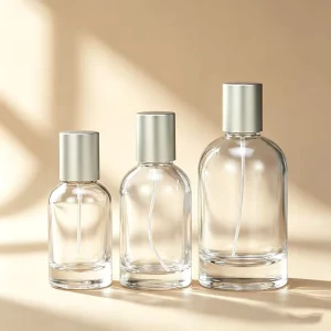 Custom High end Thick Bottom Frosted Glass Perfume Bottle 30ml 50ml 100ml with Customize Box Provide Free Samples