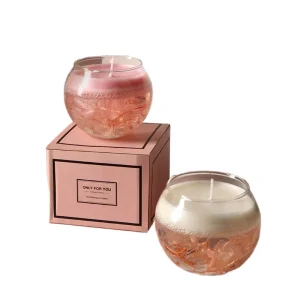 Custom Home Decor Flower Scent Aromatherapy Luxury Private Label Handmade Organic Natural Gel Wax Scented Ramadan