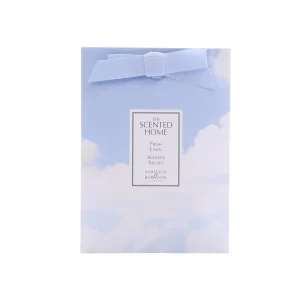 Custom Label Ribbon Bow Rope Envelope Perfume Paper Sachet Bag Home Wardrobe Decor Aroma Scent Paper Sachet Air Freshener
