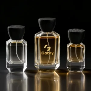 Custom Label Sticker 30ml 50ml 100ml Glass Perfume Bottle Empty Luxury Glass Cosmetics Spray Bottle Box Fancy Perfume Bottle