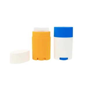 Custom Large Capacity Sun Protection Deodorant Stick Long Lasting Freshness Antiperspirant 50g 75g Cylinder Shape PP Material