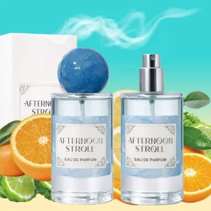 Custom Logo 50ML Parfum Tangerines Oranges Bergamot Fragrance EDP High Concentration Long Lasting Unisex Perfume Spray