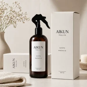 Custom Logo Alcohol Free Private Label Mist Refillable Room Spray for Hotel Guest Room Daily Cleaning Use