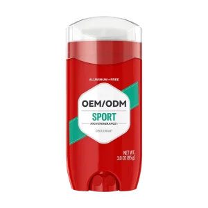 Custom Logo Aluminum Free Mineral Deodorant Unisex High Endurance 24/7 Sweat Defense Odor Protection Freshness Lasting Scent