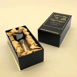 Custom Logo Design Luxury UV Print Eco Friendly Cardboard Essential Oil Premium Perfume Gift Box