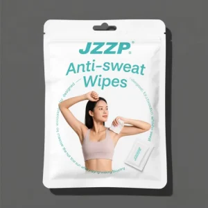 Custom Logo Eco Friendly Non woven Deodorant Wipes for Armpit & Underarm Cleaning Sweat Blocking