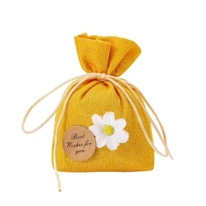 Custom Logo Fabric Scented Sachet Hanging Aroma Scented Sachet Bags for Home Decoration Wardrobe Closet Car