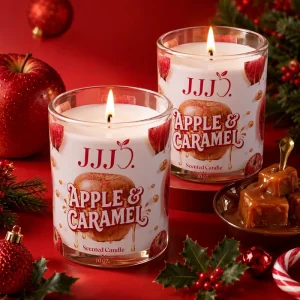 Custom Logo Handmade Soy Wax Votive Candle Glass Jar Aromatherapy Scented Organic Long lasting Christmas Wedding