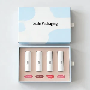 Custom Logo Lipgloss Private Label Set Packaging Box Matte Lipstick Set Gift Custom Matte High-pigmented Liquid Lipstick Set Box
