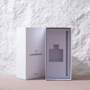 Custom Logo Luxury Drawer Perfume Box Reed Diffuser Packaging Sliding Rigid Paper Box OEM ODM