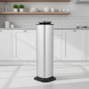 Custom Logo Metal Electric Floor Standing Aroma Diffuser >800ml Capacity 30 DB Quiet Operation App Controlled 1 Year Hotel