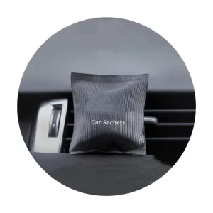 Custom Logo Solid Portable Car Scent Diffuser Air Freshener Sachet Long Lasting Natural Fragrance No Electricity Fabric Vent