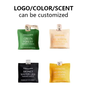 Custom Long-lasting Scented Sachet Bags Eco-Friendly Air Freshener for Sneakers Pets Car Home Closet