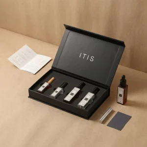 Custom Luxury Paper Magnetic Gift Perfume Box Skincare Makeup Packaging Cosmetic Packaging Box