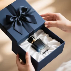Custom Luxury Waterproof Lid Base Perfume Box Corrugated Board for Candle Cosmetics Essential Oil Skincare Gift Packaging Boxes
