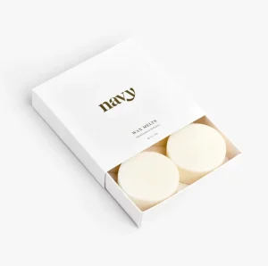 Custom Luxury White Wax Melt Storage Sample Drawer Cardboard Wax Melts Gift Candles Melts Packaging Boxes for Wax Melt