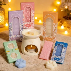 Custom Melting Wax Perfume Scent to Melt Wax Blocks Snap Bars Derreter Wax Scented Wax Brick for Melting Scenting