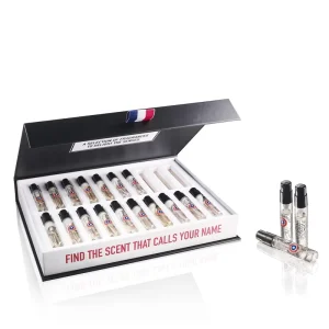 Custom Mini Parfum Spray Bottle Travel Pocket Perfume Gift Magnetic Box Cosmetic Container Discovery Set