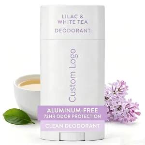 Custom Natural Antiperspirant Deodorant for Women Girls Ladies Sweat Odor Protection Aluminum Free Baking Soda Free Skin Safe