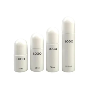 Custom PE Deodorant Antiperspirant Roll on Plastic Bottle Packaging Personal Care Cosmetic Container 100ml