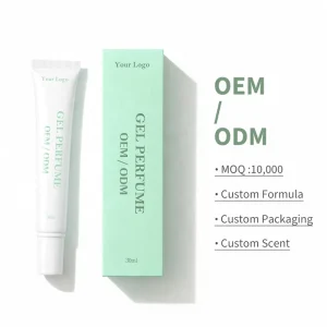 Custom Perfume Gel Perfume Long Lasting Travel Size Gel Fragrance Alcohol-Free Vegan and Sustainable Low Moq Private Label