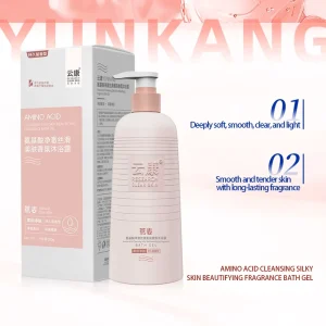Custom Private Label Amino Acid Skin Care Fragrance Shower Gel
