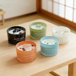 Custom Private Label Handmade Luxury Scented Soy Wax Candle Gift Set Christmas Easter New Year Home Decoration Aromatherapy