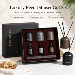 Custom Private Label Reed Diffuser Set with Luxury Gift Packaging