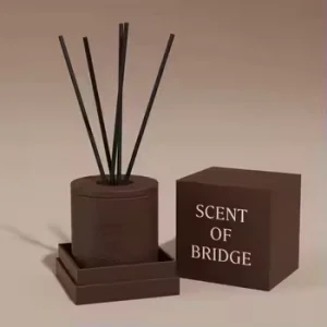 Custom Reed Diffuser Gift Box with Cement Ceramic Vessel