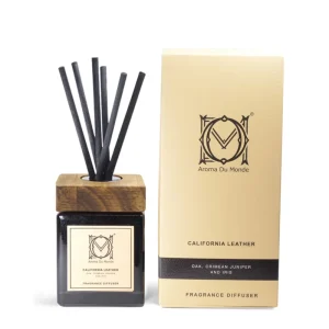 Custom Reed Diffuser Set Colorful Glass Bottle with Sticks Factory