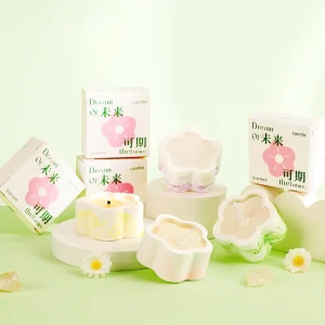Custom Scented Candle Gifts in the Shape of High Quality Luxury Flowers