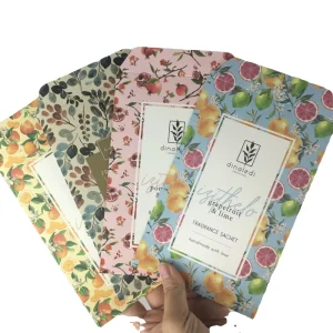 Custom Self Sealing Printable Eco Flower Seeds Packets Envelope Biodegradable Sachet Envelopes Fragrance Bag