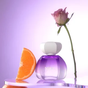 Custom Service Charming Purple 100ml Long Lasting Floral Scent Perfume for Women