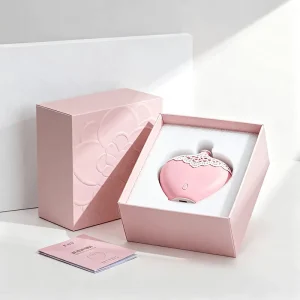 Custom Unique 50ml Perfume Gift Set Box Women’s Pink Rigid Drawer Aromatherapy Packaging Made From Paper