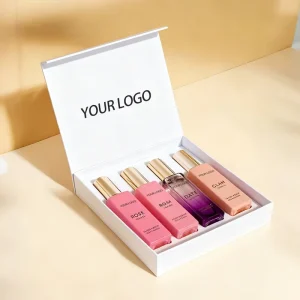 Custom Vegan Eco Friendly Floral Fragrance Perfume Gift Set Private Label Eau De Body Mist Box Set OEM ODM Customized Long Women