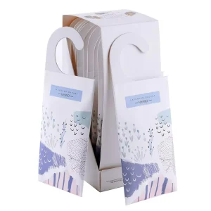 Custom Wardrobe Lavender Fragrance Scented Sachets for Drawer and Closet with Hanger Bag