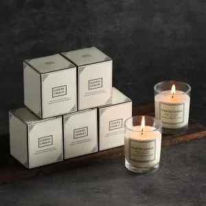 Custom logo Packaging Custom Soy Wax Scented Candles Luxury Home Fragrance Decorative Aromatic Candles Home Decor