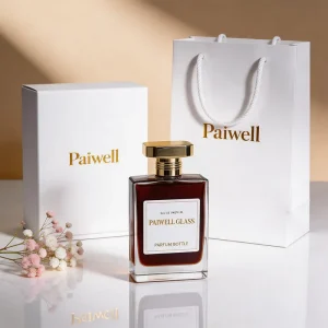 Customizable 30ml 50ml 100ml Perfume Spray Bottle Glass Perfume Bottle With Box Packaging and Lid
