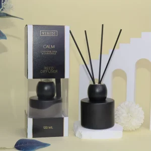 Customizable Fragrance Reed Diffuser Perfume Set with Packaging Boxes, Cold Air Diffuser Oil for Large Areas