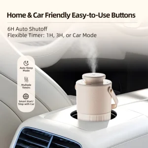 Customizable Logo Small Smart Portable Home & Car Air Freshener Scent Diffuser Waterless Oil Diffuser
