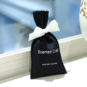 Customizable Personalized Art Deco Design Handmade Linen Material Aroma Sachet for Hotel Room Multi-piece Package Enjoy Everyday