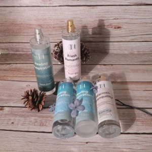 Customizable Room Fragrance Spray Set Multi-Scent Essential Oil Mist with Aromatherapy Benefits