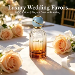 Customizable Wedding Favor Perfume 100ml EDP Silver Base Private Label Long Lasting Scent Safe Ingredients EDP